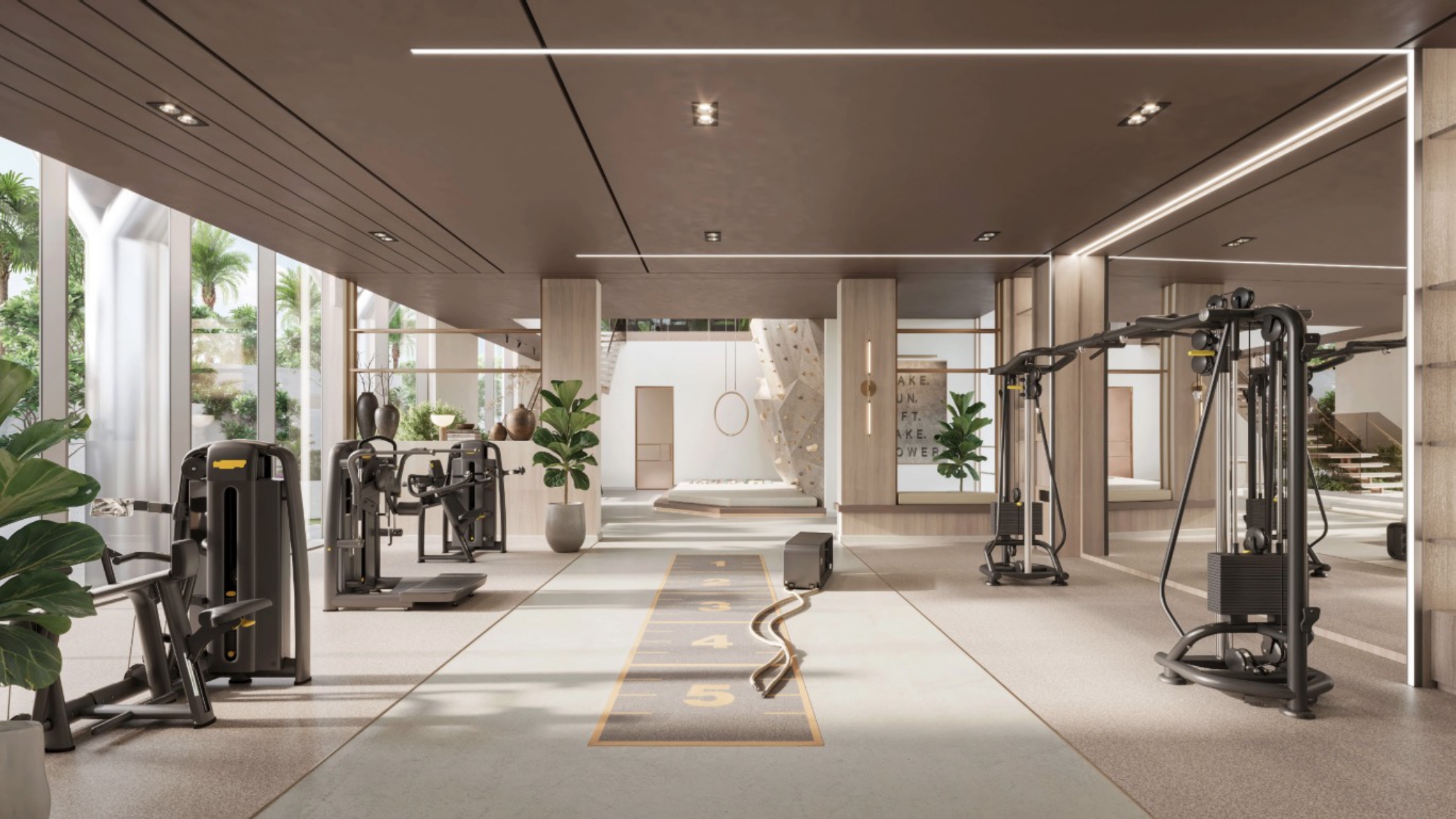 Fitness studio